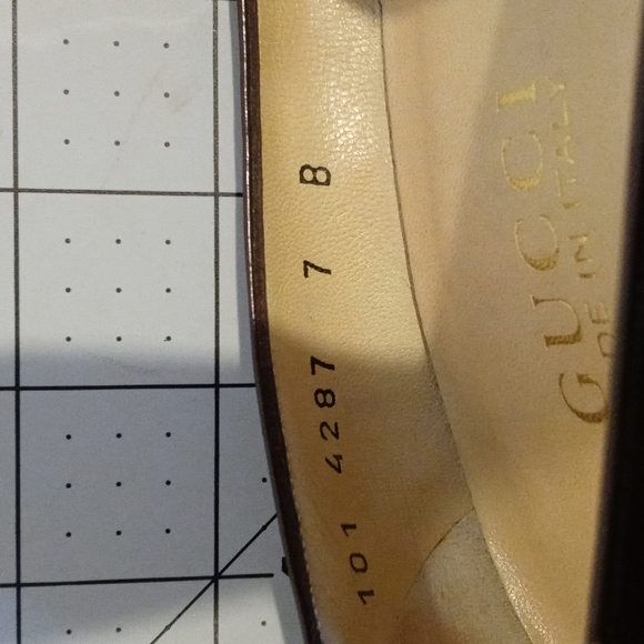 Gucci Brown Leather Heels - Picture 8 of 10